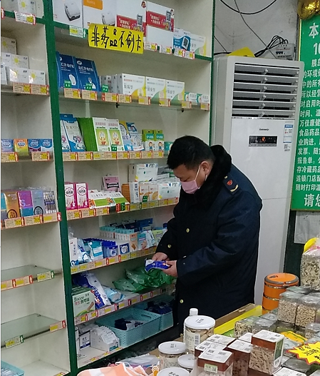 方城广阳镇市场监管所 全面开展疫情防控，严控消毒剂销售渠道
