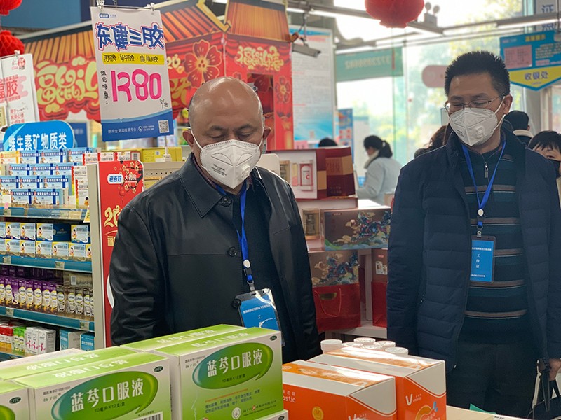 疫情防控期间株洲市医疗保障局督查协议连锁药店共同抓好“三保一防” 消毒剂销售